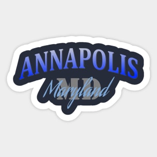 City Pride: Annapolis, Maryland Sticker